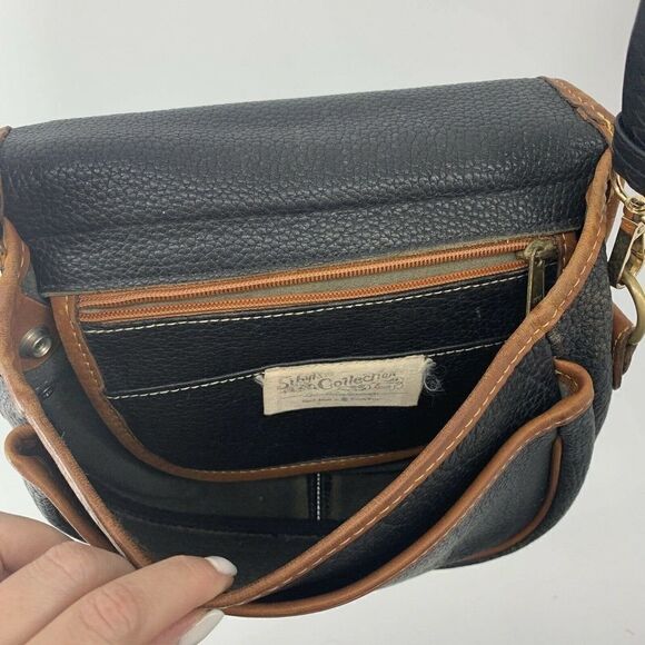 Vintage Circle Y Leather Western Crossbody Bag - Picture 5 of 11